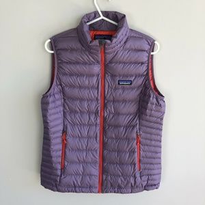 Patagonia Purple Vest with Red Trim